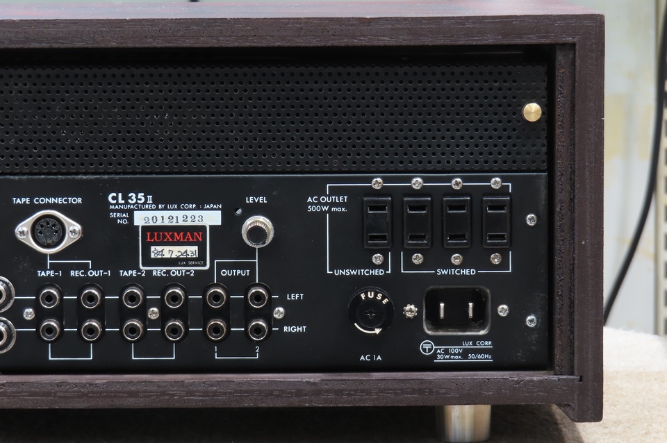 CL-35/2 LUXMAN - 中古オーディオ 高価買取・販売 ハイファイ堂