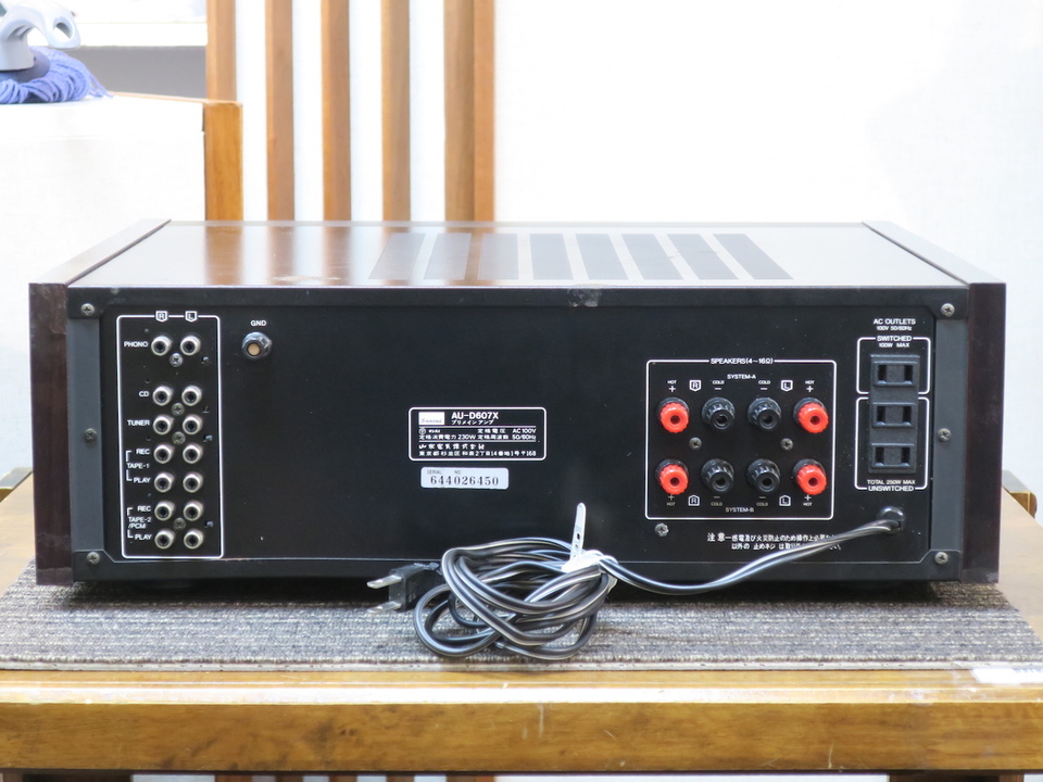AU-D607X SANSUI - 中古オーディオ 高価買取・販売 ハイファイ堂