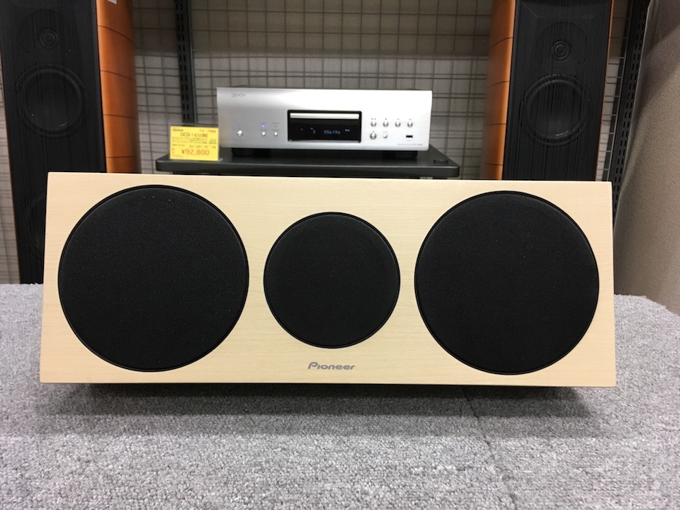 美品】パイオニア センタースピーカーS-31C - メルカリ