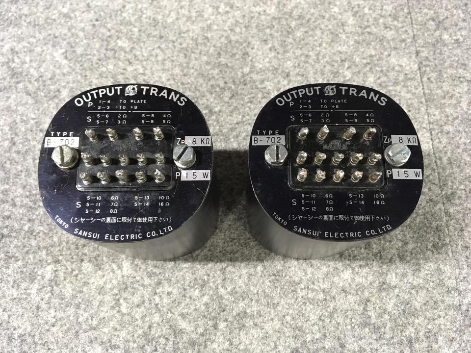 Sansui 山水 出力トランス B-702 OUTPUT TRANS 真空管アンプ 動作