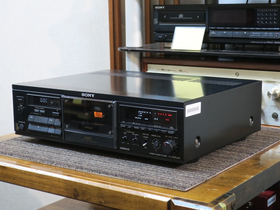 ラジオ・コンポ SONY TC-K555ESX Sony TC-K555ESX 3-Head Cassette Deck Working Free Shipping