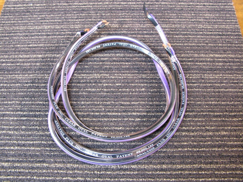 CLEAR OVAL/1.2m ANALYSIS PLUS - 中古オーディオ 高価買取・販売