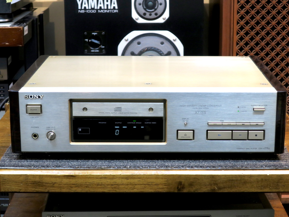 CDP-X77ES SONY - 中古オーディオ 高価買取・販売 ハイファイ堂
