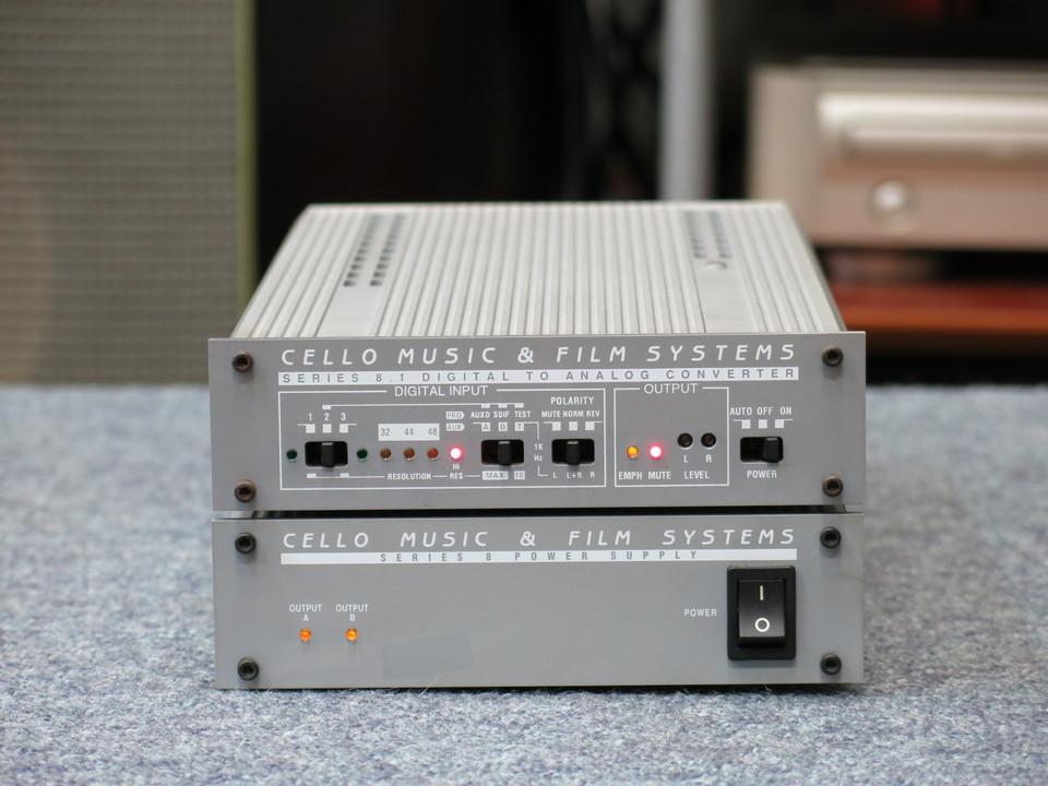 配信機器・PA機器・レコーディング機器 CELLO MUSIC & FILM SYSTEMS CELLO PS-8 DA8.1+PS8 Cello - 中古オーディオ 高価買取・販売 ハイファイ堂