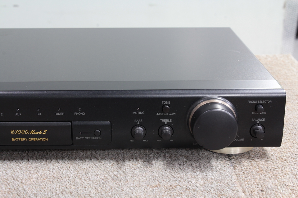 テクニクス　SU-C1000 MK2 コントロールアンプ　動作品　保証有 Yahoo!オークション -「technics su-c1000」の落札相場・落札価格