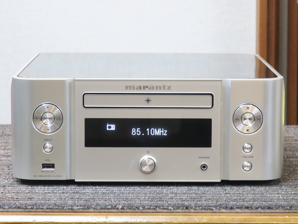 Marantz ハイレゾ/DSD対応 ネットワーク CDレシーバー M-CR611