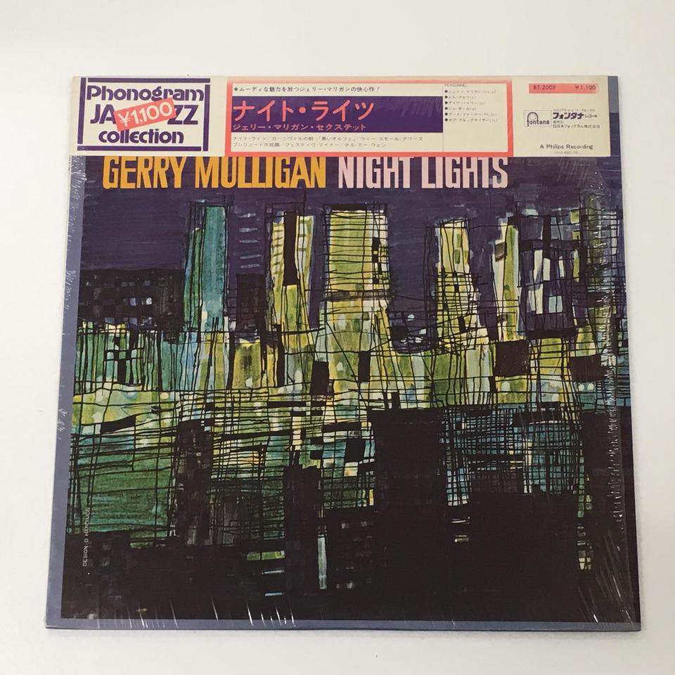 オリジナルプロモ Gerry Mulligan Night Lights モノ盤 オリジナルプロモ Gerry Mulligan Night Lights モノ盤 オリジナル