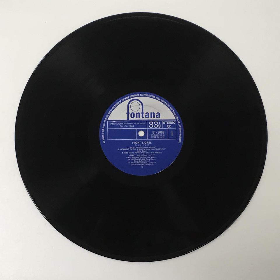 NIGHT LIGHTS/GERRY MULLIGAN GERRY MULLIGAN - 中古オーディオ 高価