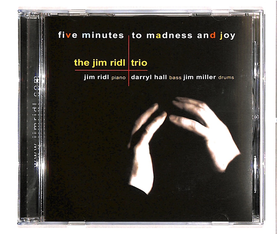 FIVE MINUTES TO MADNESS AND JOY/JIM RIDL JIM RIDL - 中古オーディオ 高価買取・販売 ハイファイ堂