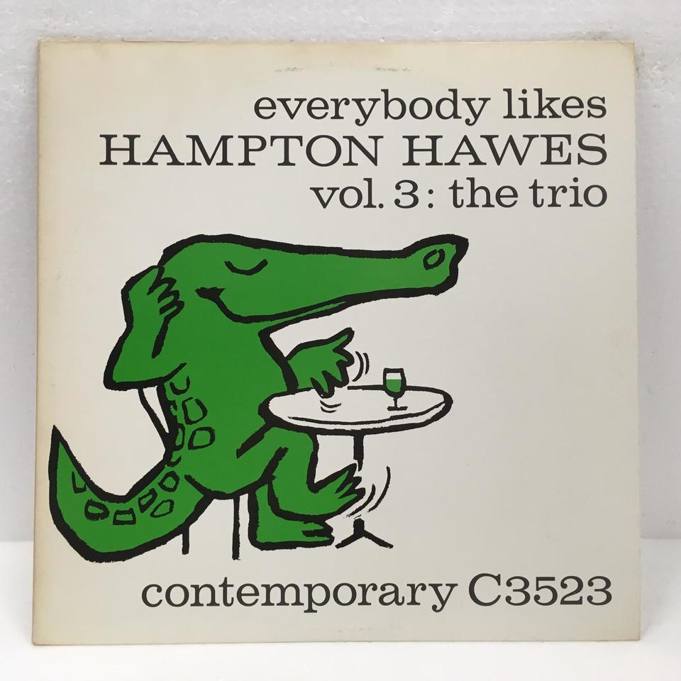 洋楽 everybody likes Hampton Hawes vol.3 EVERYBODY LIKES HAMPTON HAWES VOL.3 HAMPTON HAWES - 中古オーディオ