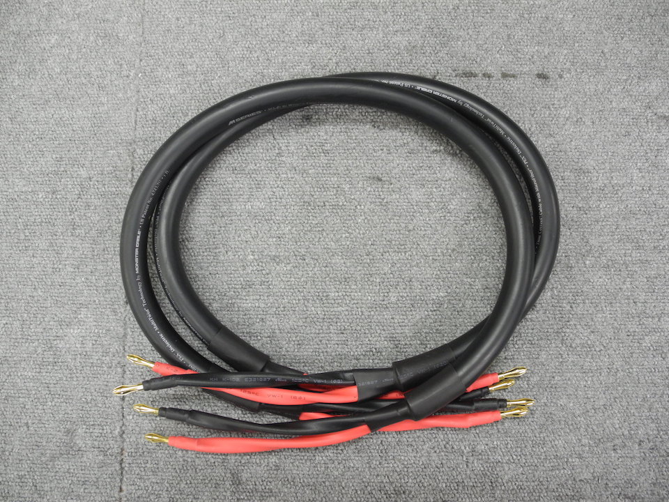 M2.4S Bi wire/1.0m MONSTER CABLE - 中古オーディオ 高価買取・販売