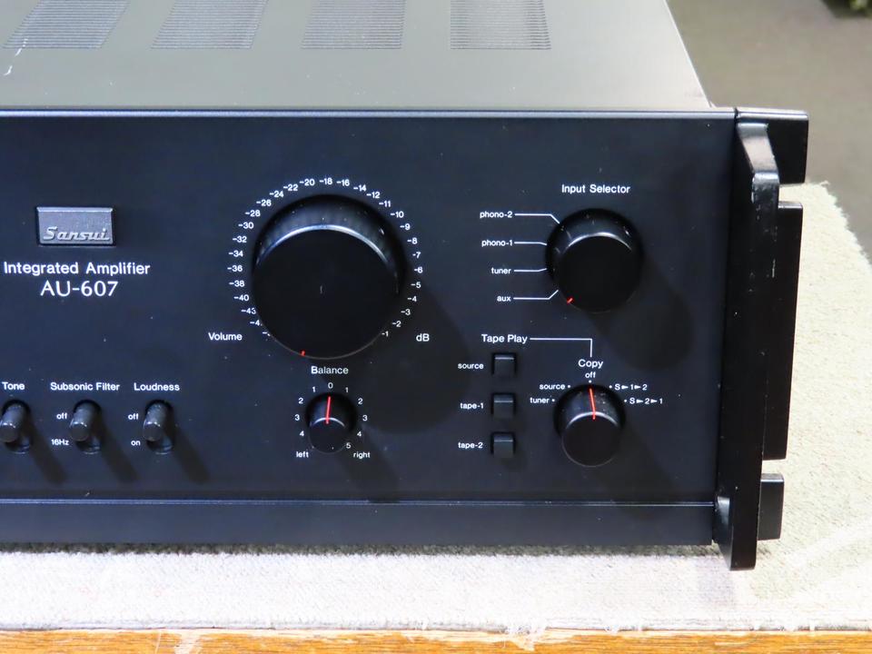 F*r様 676○Sansui AU-607 Sansui Integrated Amplifier AU-607 Good condition Operation