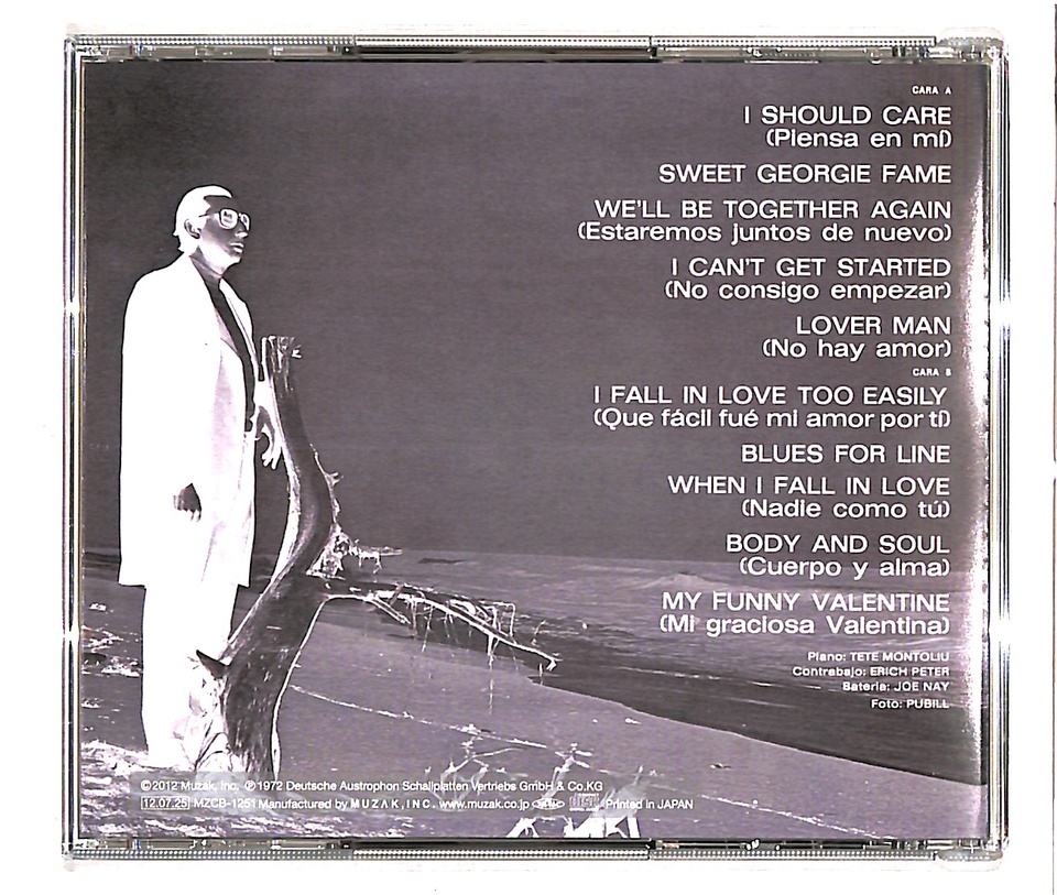 [レコード]tete montoliu recordando a LINE LP RECORDANDO A LINE/TETE MONTOLIU TETE MONTOLIU - 中古