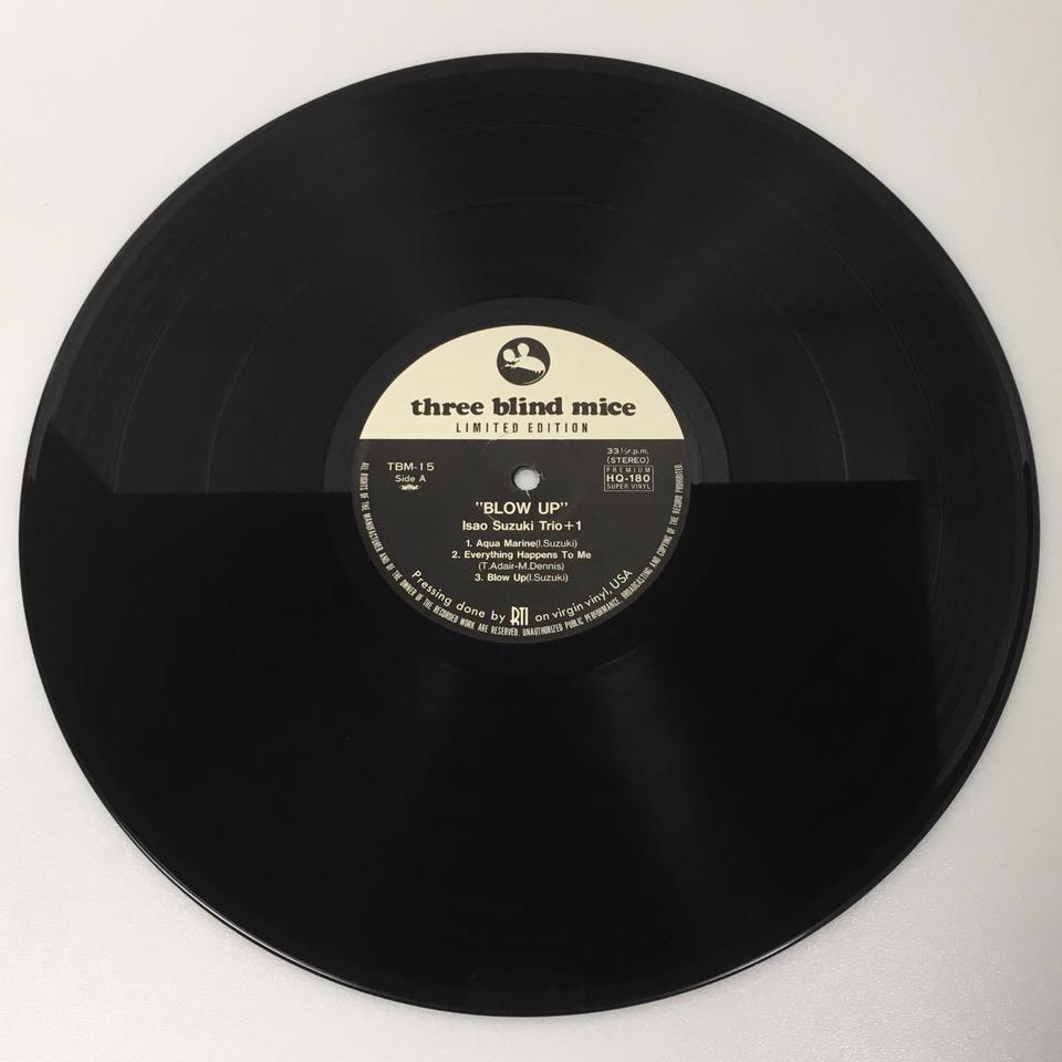 BLOW UP/SUZUKI ISAO TRIO 鈴木勲 - 中古オーディオ 高価買取・販売