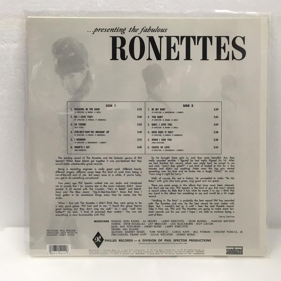 PRESENTING THE FABULOUS RONETTES FEATURING VERONICA/THE RONETTES