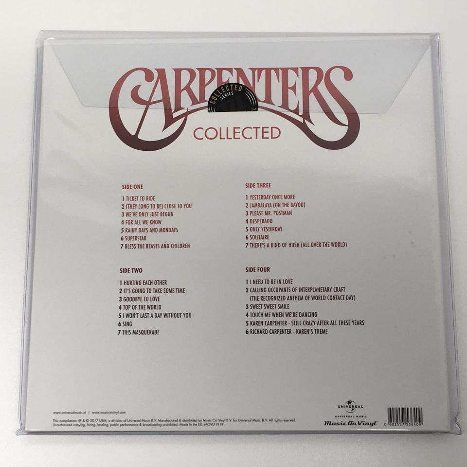 CARPENTERS COLLECTED CARPENTERS - 中古オーディオ 高価買取・販売