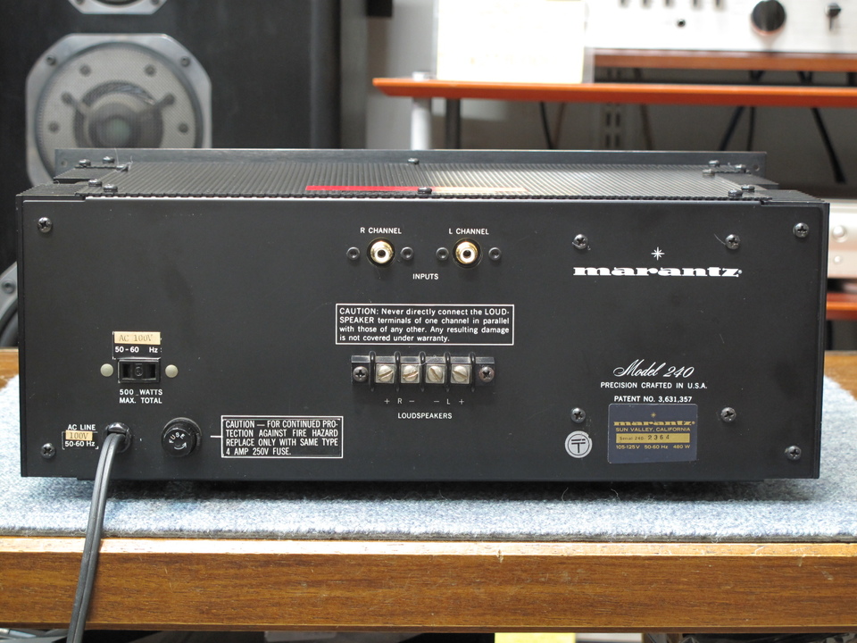 Model 240 marantz - 中古オーディオ 高価買取・販売 ハイファイ堂