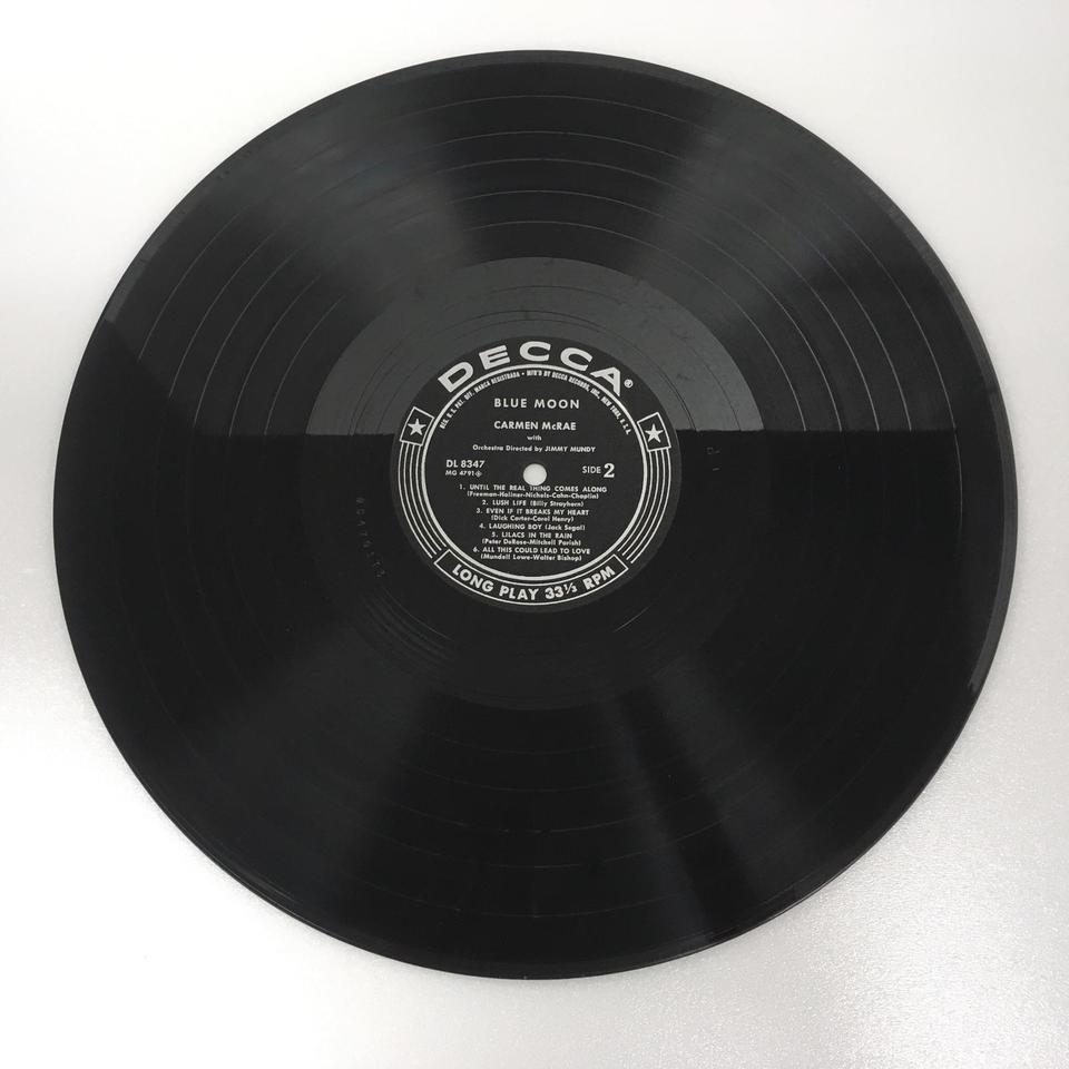BLUE MOON/CARMEN McRAE CARMEN McRAE - 中古オーディオ 高価買取