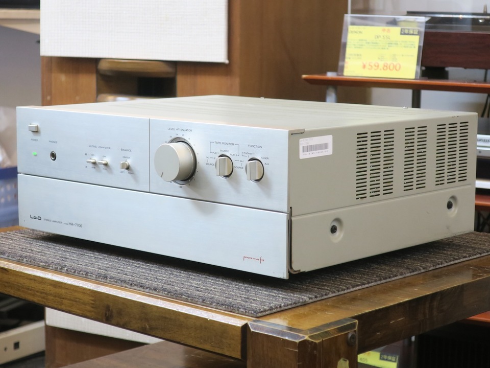 LO-Dプリメインアンプ HA-7700 ジャンク HA-7700 Lo-D - 中古オーディオ 高価買取・販売 ハイファイ堂