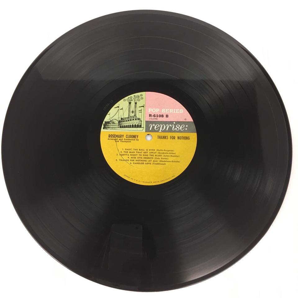 THANKS FOR NOTHING/ROSEMARY CLOONEY ROSEMARY CLOONEY 中古オーディオ 高価買取・販売