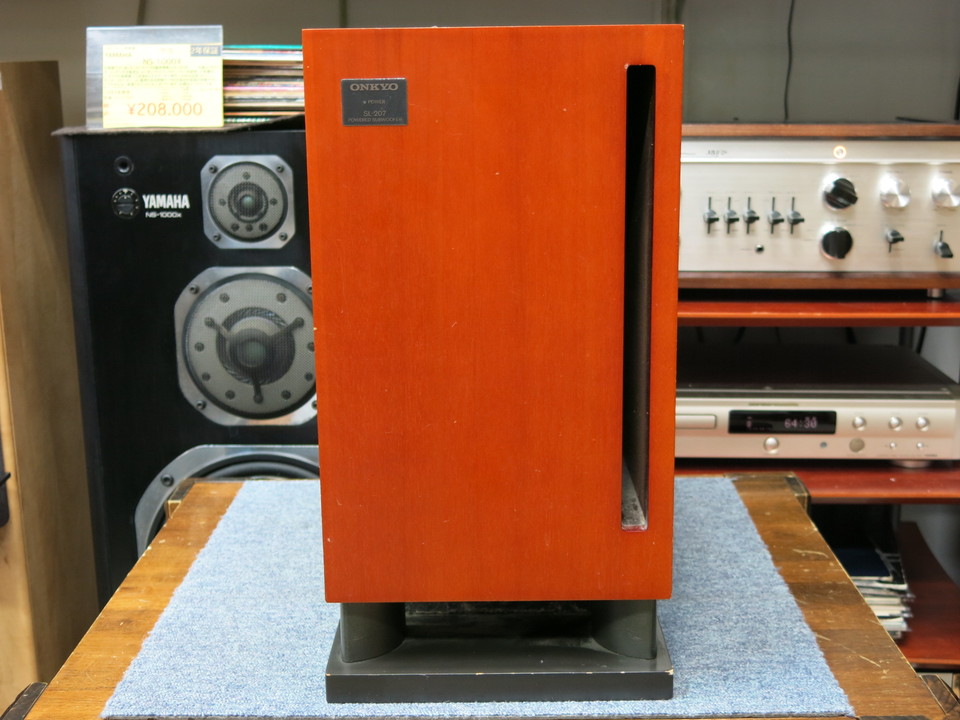 ONKYO オンキョー SL-207 アンプ内蔵サブウーファー ONKYO オンキョー