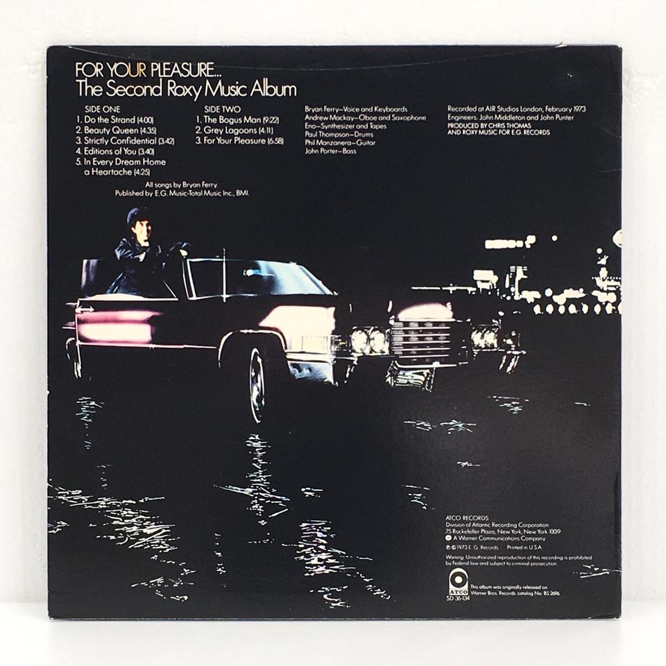 FOR YOUR PLEASURE/ROXY MUSIC ROXY MUSIC - 中古オーディオ