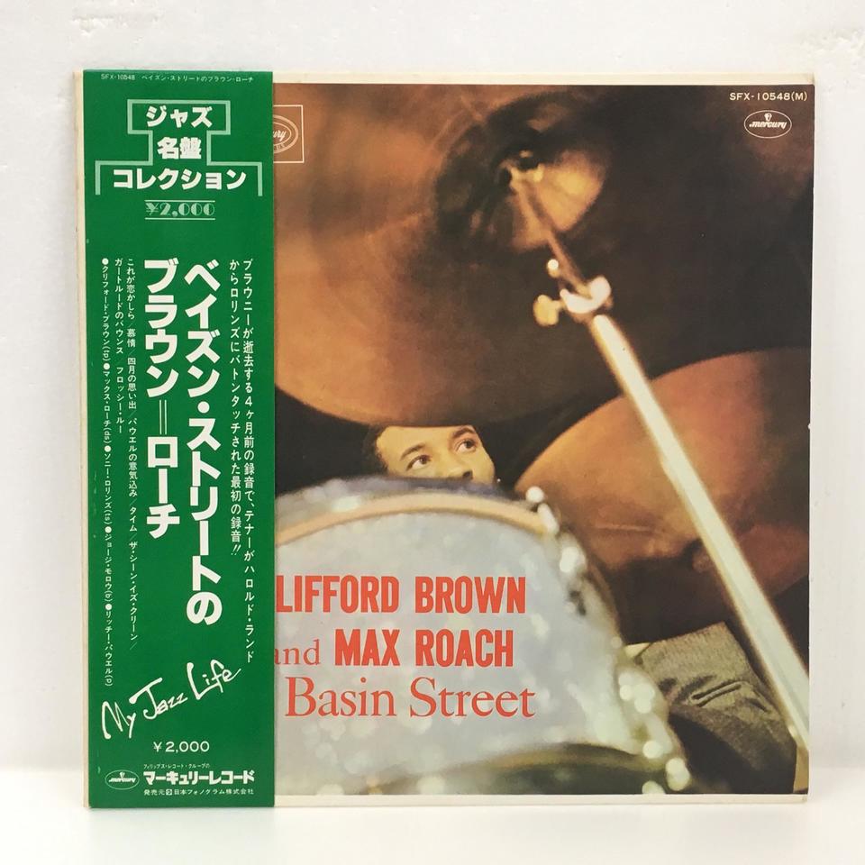 CLIFFORD BROWN AND MAX ROACH AT BASIN STREET CLIFFORD BROWN