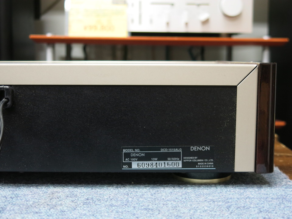 DCD-1515ALG DENON - 中古オーディオ 高価買取・販売 ハイファイ堂