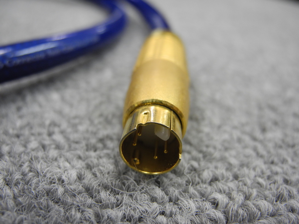 7-Nines Pure Copper S-Connector Twin Core Visual Cable/1.0m