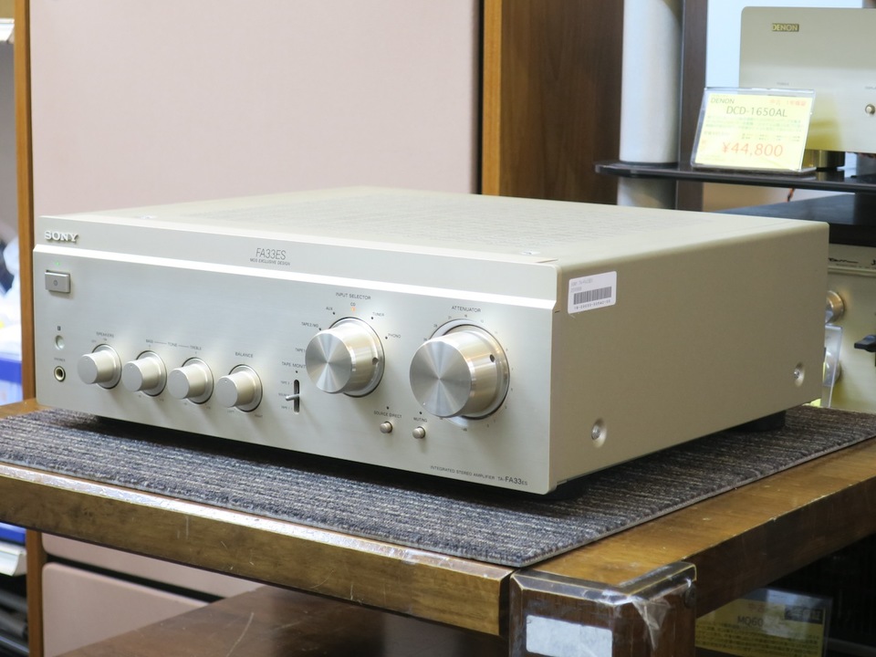 SONY TA-FA33ES アンプ 動作品 中古品 【公式通販】