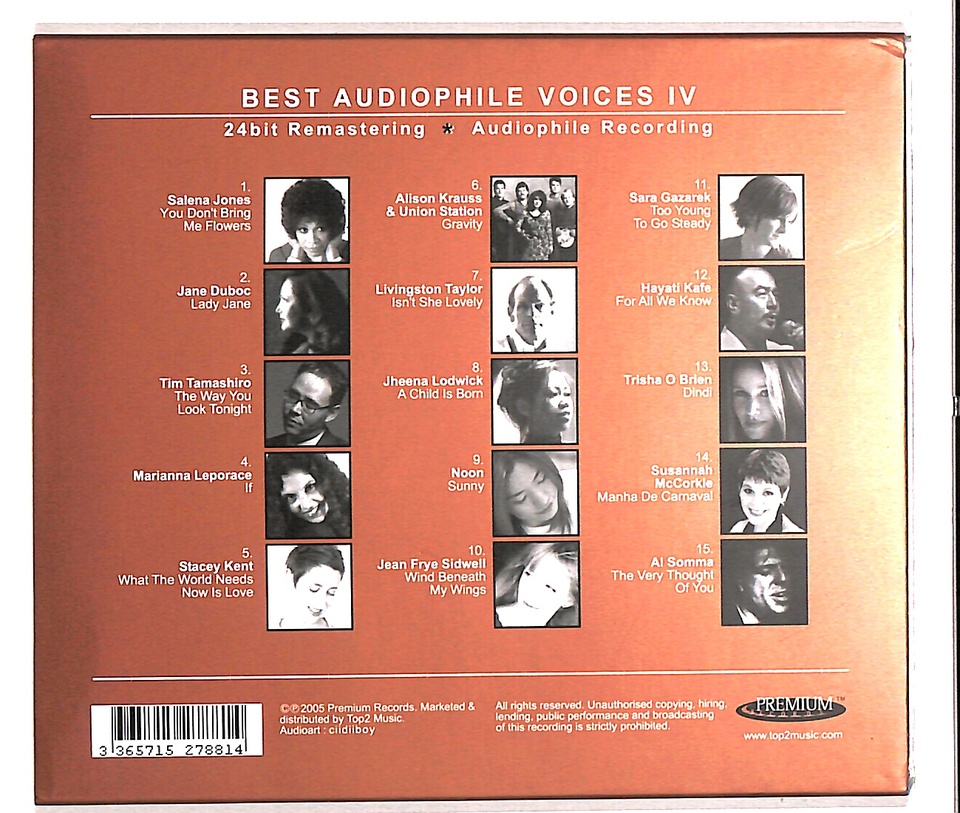 BEST AUDIOPHILE VOICES IV - HiFi-Do McIntosh/JBL/audio-technica