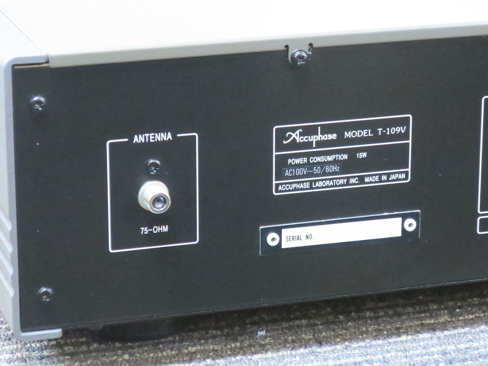 T-109V Accuphase - 中古オーディオ 高価買取・販売 ハイファイ堂