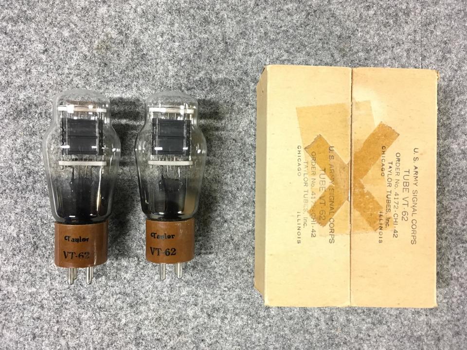 直熱三極管　VT-62 TAYLOR TUBES, INC VT-62 TAYLOR - 中古オーディオ 高価買取・販売 ハイファイ堂