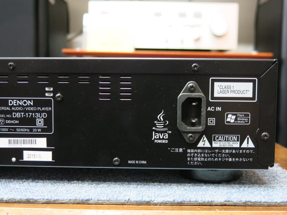 DENON デノン ユニバーサルプレーヤー DBT-1713UD CD/DVD/BD リモコン