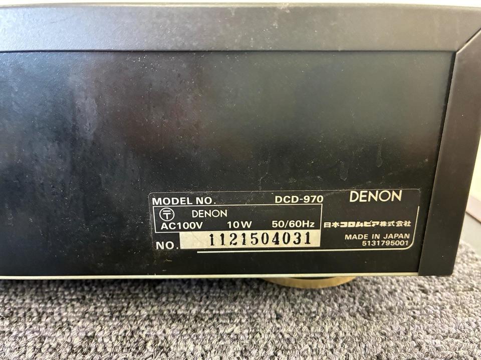 DCD-970 DENON - 中古オーディオ 高価買取・販売 ハイファイ堂