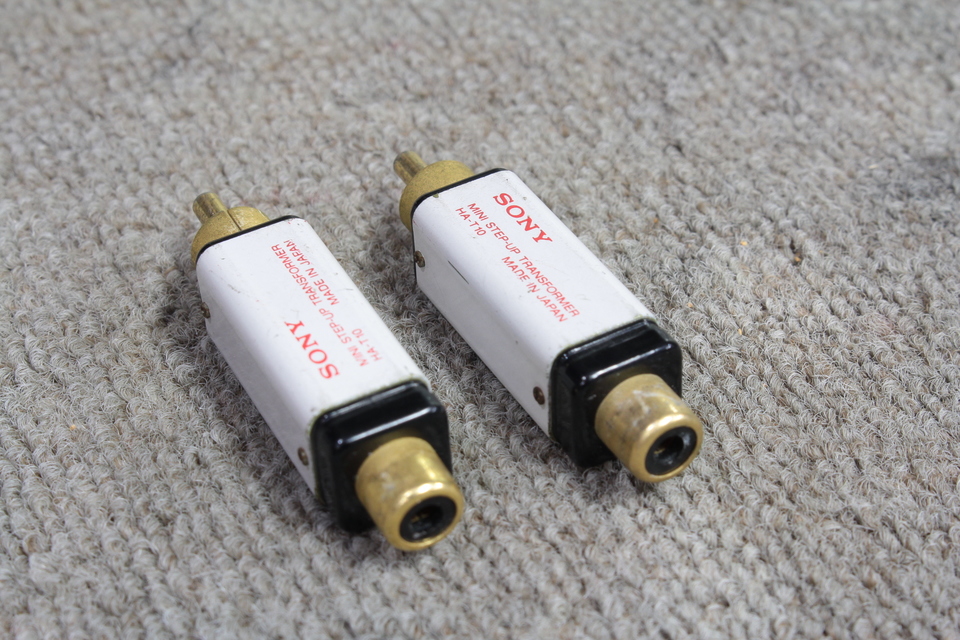 SONY MCトランス HA-T10 ま*る様 ソニーMCカートリッジ用昇圧トランスHA-