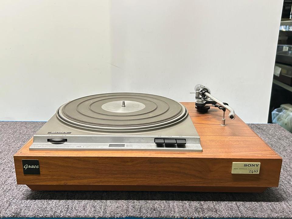 J】SONY PS-2410 ターンテーブル ソニー 3004044