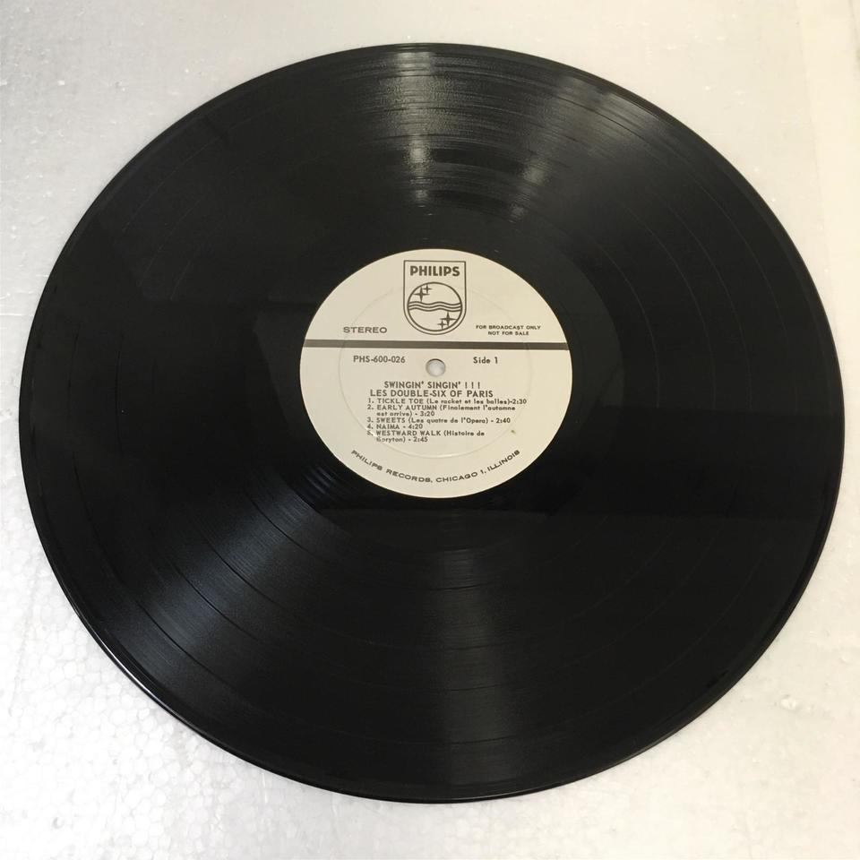洋楽シングルレコード　6枚セット　中古 SWINGIN' SINGIN'/LES DOUBLE SIX OF PARIS LES DOUBLE SIX OF