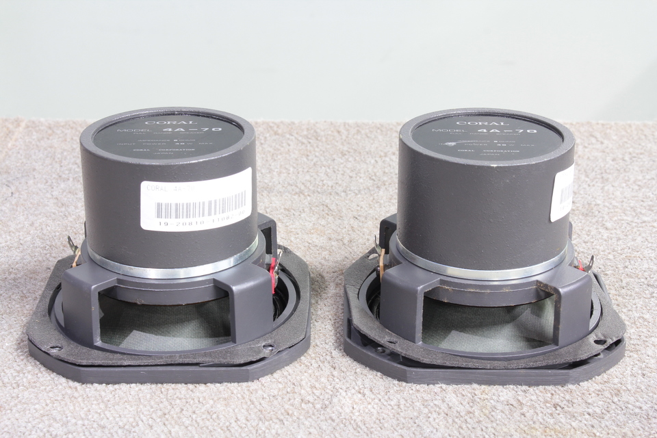 CORAL 4A-70 10cmフルレンジスピーカユニット