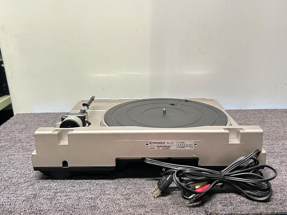 Pioneer レコードプレーヤー　PL-Y7A 動作品】Pioneer パイオニア レコードプレーヤー PL-Y7A (FBF) 東郷の