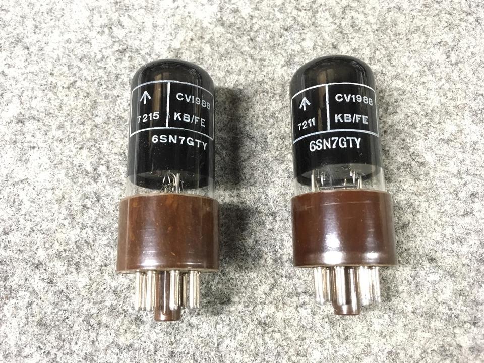 ジャンク CV1988 6SN7GTY 真空管 アンプパーツ 音響 N2035097