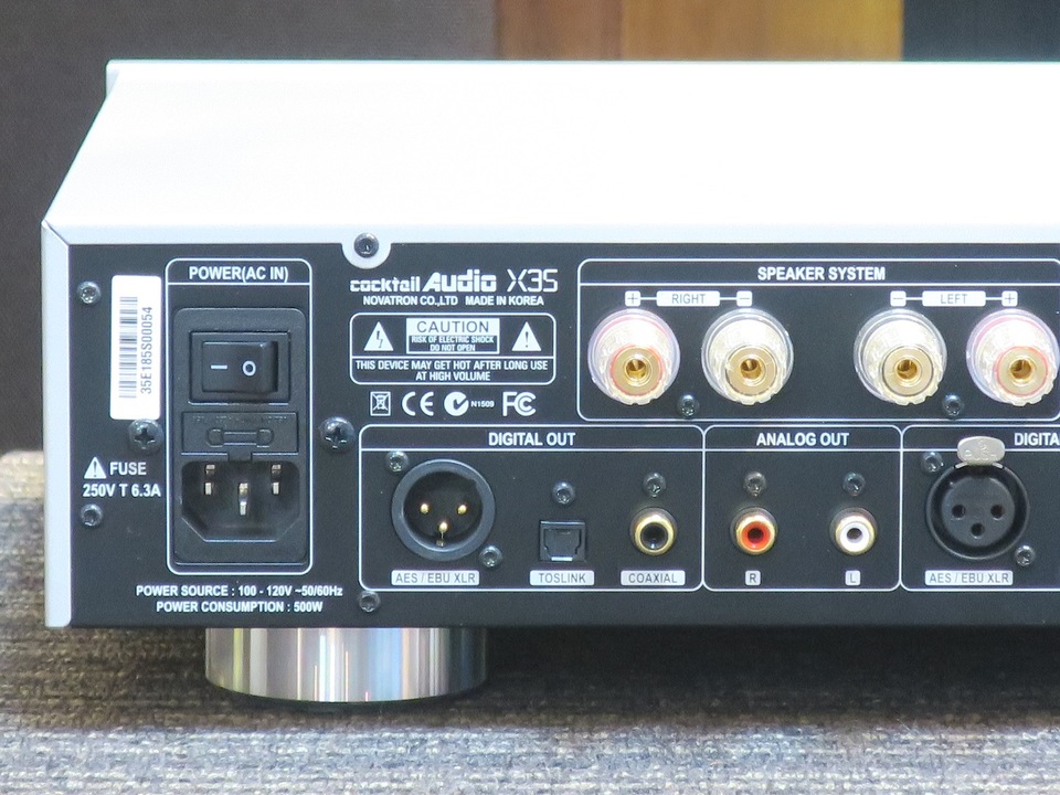 X35 COCKTAIL AUDIO - 中古オーディオ 高価買取・販売 ハイファイ堂