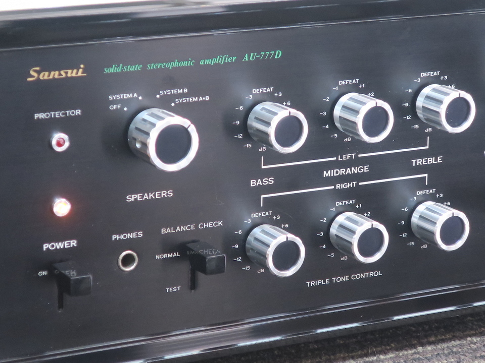 AU-777D SANSUI - 中古オーディオ 高価買取・販売 ハイファイ堂