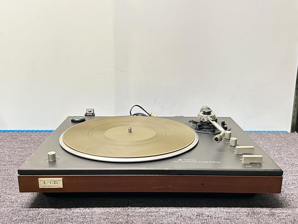ビクターレコードプレイヤーJL-F35動作品の出品です！ Victor ビクター レコードプレーヤー JL-F35 - メルカリ