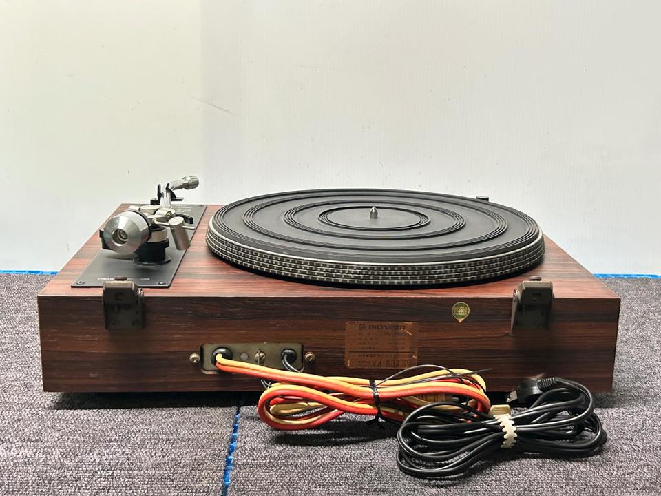 パイオニア　レコードプレイヤー　PL-1100 Yahoo!オークション - PIONEER PL-1100 レコードプレーヤー