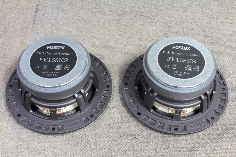 Fostex FE168NS フルレンジスピーカーユニット ペア フォステクス