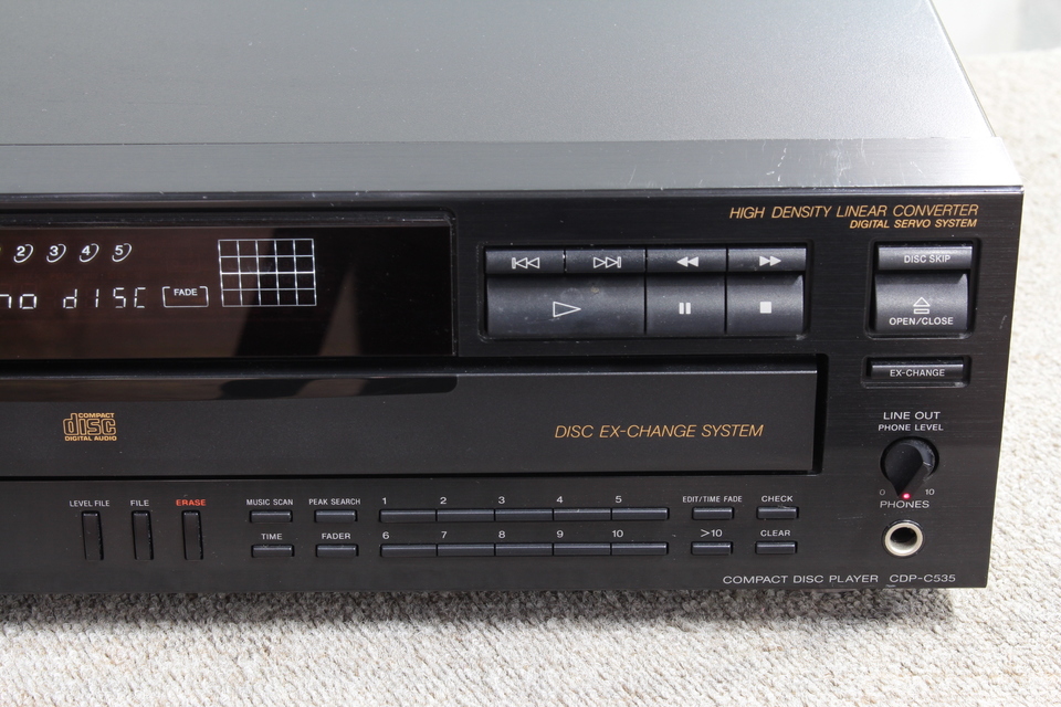 CDP-C535 SONY - 中古オーディオ 高価買取・販売 ハイファイ堂