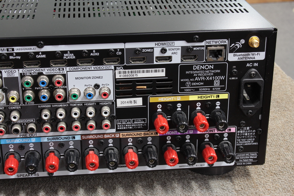 AVR-X4100W DENON - 中古オーディオ 高価買取・販売 ハイファイ堂