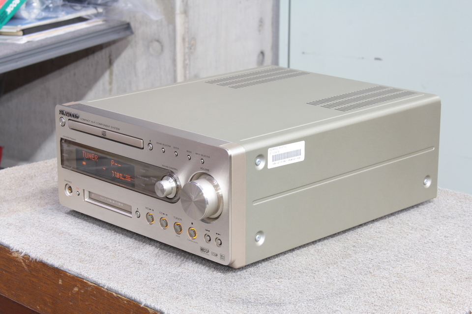 ラジオ・コンポ KENWOOD R-K700 Kenwood R-K700 CD/MD Deck Player Record Compact Hi-Fi