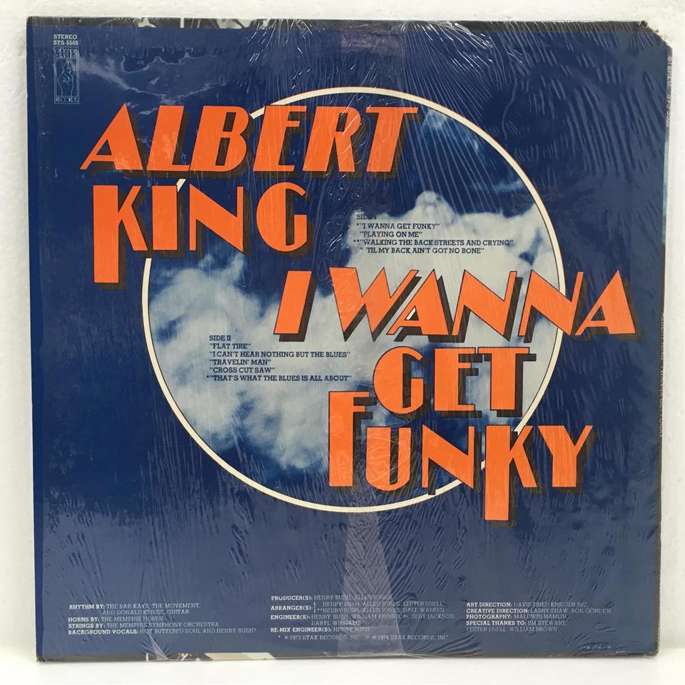 I WANNA GET FUNKY/ALBERT KING ALBERT KING - 中古オーディオ